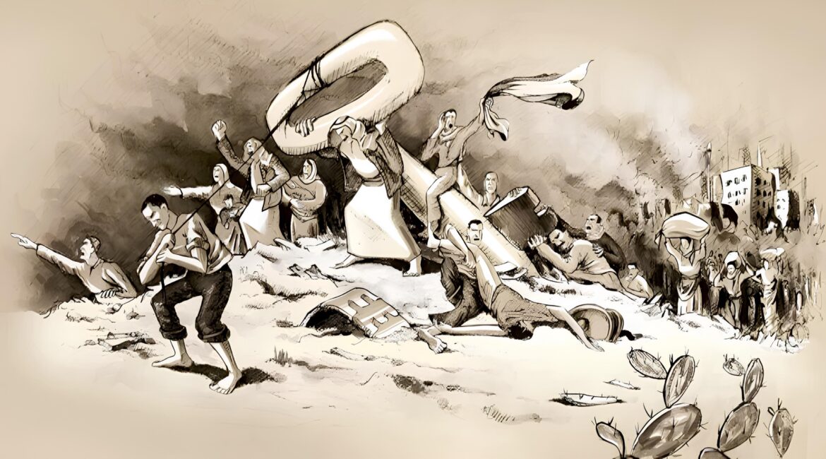 A anti-Nakba:  o espírito de Gaza em resposta ao genocídio.
